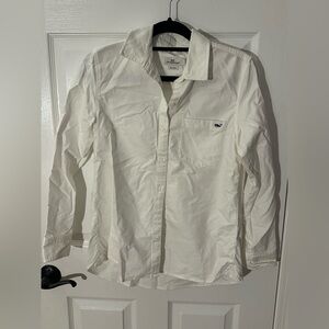 Vineyard Vines White Button-Up Shirt~Womens Size 4